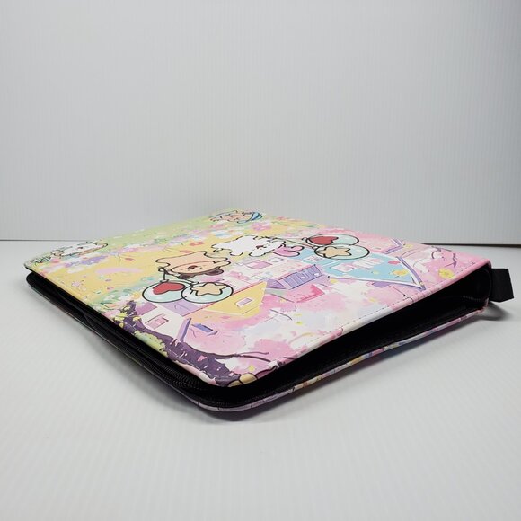 Moon Lab Studios TCG Zipper Binder Happy Maltese Puppies 20 Sleeves 9 Slots - Picture 4 of 7